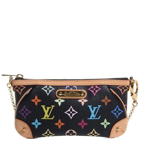 lv pochette milla mm|LOUIS VUITTON Monogram Multicolor Pochette Milla MM.